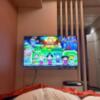 HOTEL KARUTA 赤坂(港区/ラブホテル)の写真『403号室　テレビに繋いで大画面でゲーム　桃太郎電鉄最新版』by angler