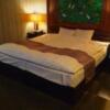 HOTEL MiNT(ミント)(羽島市/ラブホテル)の写真『201号室　ベッド』by キセキと呼ぶ他ない