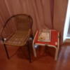 サンマリン(新宿区/ラブホテル)の写真『803号室のテーブルと椅子　椅子が一つしかない。』by angler