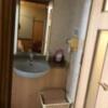 ホテル夕月 別館(さいたま市大宮区/ラブホテル)の写真『311号室　洗面台。左がバスルーム、右はトイレ。』by 愛だけでできている
