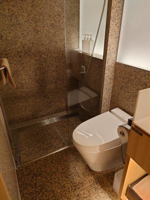 KOYADO HOTEL(台東区/ラブホテル)の写真『101号室　トイレとシャワー』by ぶいまっくす