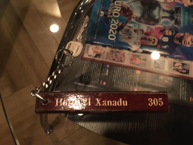 HOTEL21 Xanadu(松戸市/ラブホテル)の写真『305号室キー』by mailbox