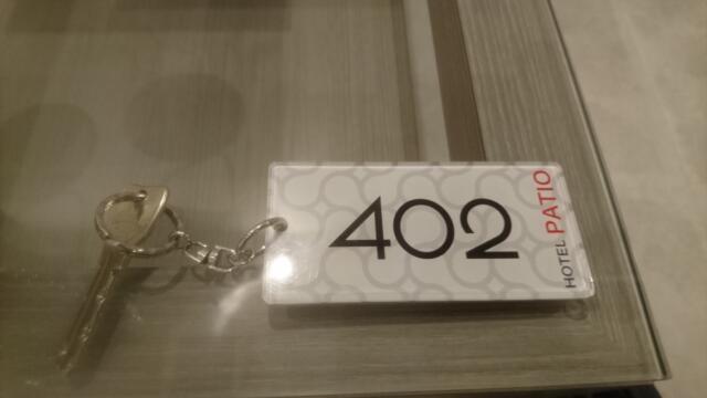 パティオ(文京区/ラブホテル)の写真『402号室、ルームキー』by クロセ