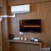 ホテル大山(新宿区/ラブホテル)の写真『306号室　テレビ　作りはシンプルです。』by angler