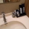 ホテル大山(新宿区/ラブホテル)の写真『306号室　洗面台の上には歯ブラシなど。』by angler