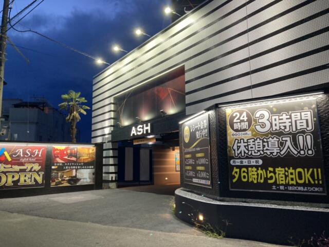 ホテル ASH（アッシュ）(姫路市/ラブホテル)の写真『夜の入口』by まさおJリーグカレーよ