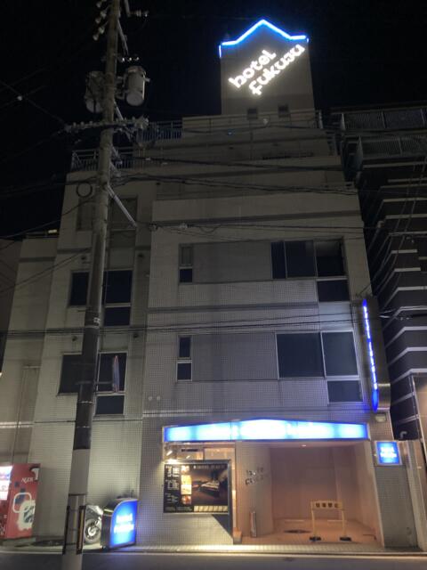 HOTEL FUKUJU(広島市中区/ラブホテル)の写真『夜の外観』by まさおJリーグカレーよ