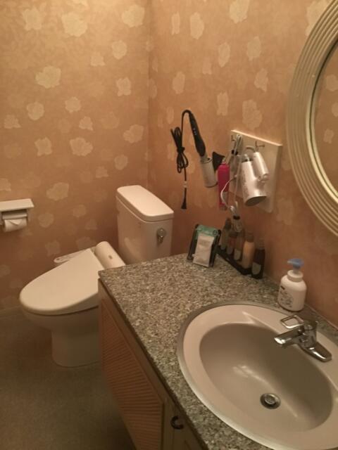 VIA103（ビアイチマルサン）(大阪市/ラブホテル)の写真『405号室洗面所トイレ』by まんさんです