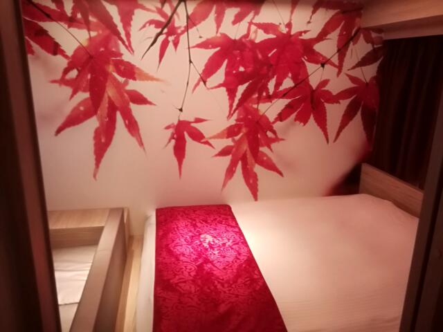 HOTEL KARUTA 赤坂(港区/ラブホテル)の写真『502号室、洗面所からの部屋です。(21,8)』by キジ