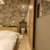 ホテル 小山 (KOYAMA）(新宿区/ラブホテル)の写真『101号室のトイレ、浴室方向』by angler