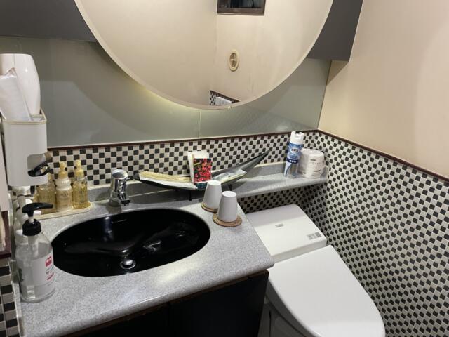 CHECK INN BALI(豊島区/ラブホテル)の写真『301号室　トイレ　洗面台』by KAIJKR
