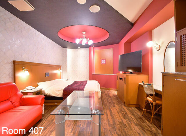 ホテル ヴォーグ(桑名市/ラブホテル)の写真『407号室(ホテル関係者の提供)』by OISO（運営スタッフ）