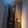 HOTEL KARUTA 赤坂(港区/ラブホテル)の写真『503号室の夕刻の露天シャワー』by angler