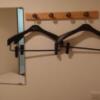 レンタルルーム オーロラ(荒川区/ラブホテル)の写真『２０６号室設備ハンガーと鏡』by そこそこの人生