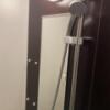 ホテル中山(新宿区/ラブホテル)の写真『301号室(浴室の鏡、シャワーユニット)』by こねほ
