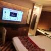 HOTEL COCO RESORT（ココリゾート）(厚木市/ラブホテル)の写真『207号室TVと洋服入れです。(21,9)』by キジ
