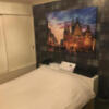 ホテル ブルゾン(台東区/ラブホテル)の写真『102号室ベッド1』by 体系がたこ焼き