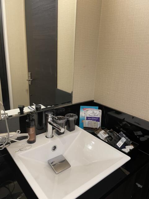The calm hotel tokyo GOTANDA(品川区/ラブホテル)の写真『504号室　洗面所』by やまけんちゃん