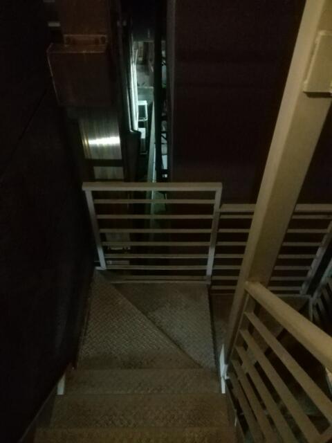 HOTEL LUPINUS（ルピナス）(大和市/ラブホテル)の写真『305号室、暗い非常階段です。(21,10)』by キジ