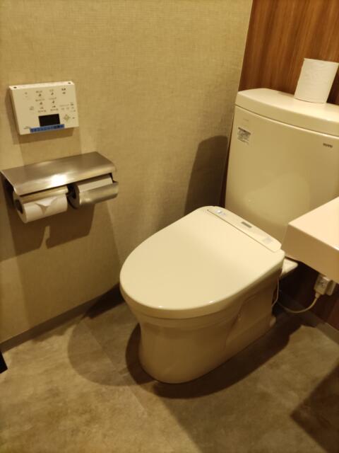 ホテル大山(新宿区/ラブホテル)の写真『201号室トイレ』by じんだいじ