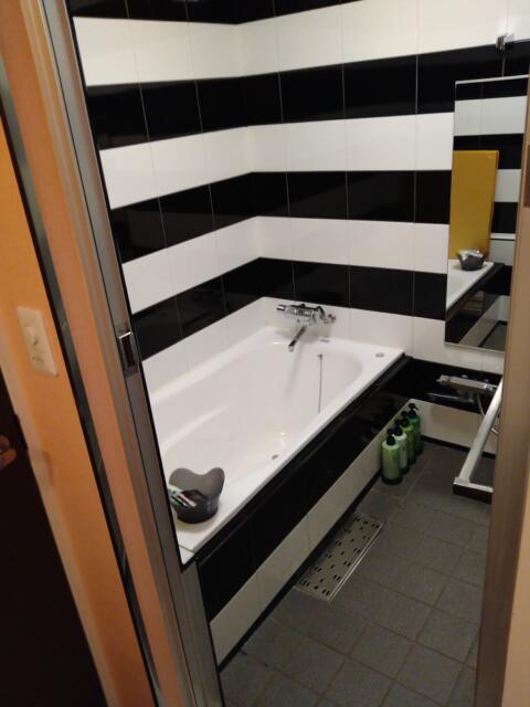 HOTEL ALL-INN G（オールインジー）(豊島区/ラブホテル)の写真『302号室 洗面所の向かいがバスルーム。』by なめろう