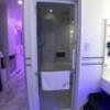 HOTEL AMAN(アマン)(浜松市/ラブホテル)の写真『203号室　浴室入口』by ま〜も〜る〜