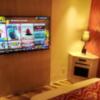 HOTEL LaLa Resort(台東区/ラブホテル)の写真『303号室利用、TVは壁掛けです。(21,11)』by キジ