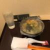 ファインガーデン十三(大阪市/ラブホテル)の写真『214号室　サービスの夕食。かき揚げうどんをいただきました。おいしかったです』by くんにお