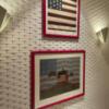 HOTEL The AMERICAN(アメリカン)(江戸川区/ラブホテル)の写真『505号室 ベッド横の絵 ちょっとおしゃれです』by ネコシ