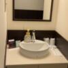 池袋セントラルホテル(豊島区/ラブホテル)の写真『607号室洗面台』by りょりょん