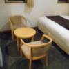 HOTELプレジール立川(立川市/ラブホテル)の写真『408号室、テーブルとチェアー』by もんが～