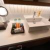 BAMBOO GARDEN(墨田区/ラブホテル)の写真『403号室　洗面台　※鏡は顔がもろに出ていたので。』by INA69