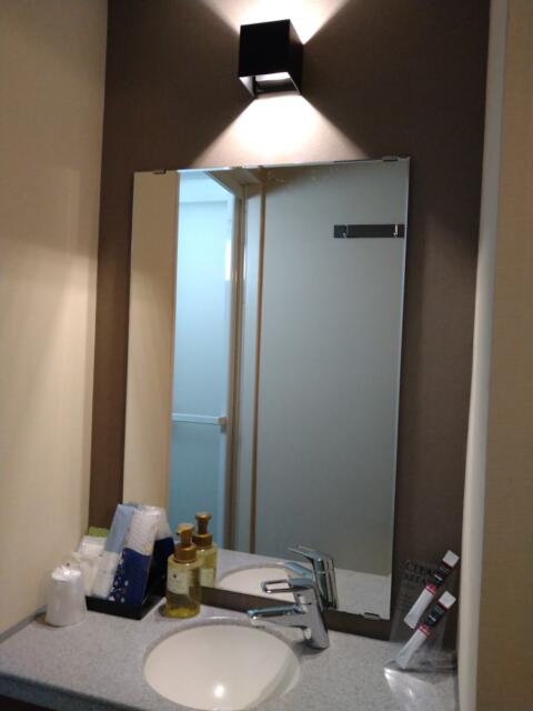 HOTEL 風々(ふふ)(新宿区/ラブホテル)の写真『108号室 トイレとバスルームの間(バスルーム寄り)に洗面所』by なめろう
