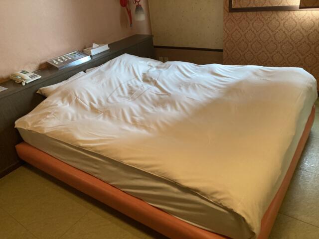 HOTEL Jump（ジャンプ）(沼津市/ラブホテル)の写真『202号室　ベッド』by まさおJリーグカレーよ