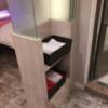 HOTEL P-DOOR（ホテルピードア）(台東区/ラブホテル)の写真『406号室浴室前棚』by 体系がたこ焼き