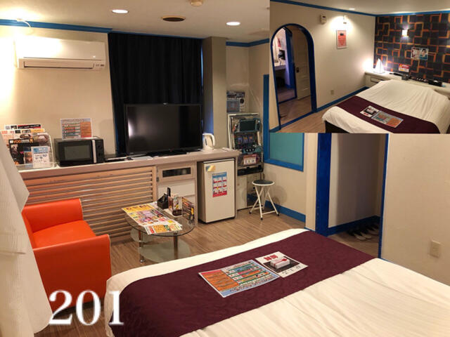 ホテル レスポアール(大牟田市/ラブホテル)の写真『201号室(※ホテル関係者の提供)』by どんちゃん（運営スタッフ）