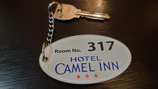 キャメルイン(立川市/ラブホテル)の写真『キャメルイン317号室のルームキーです。１階の精算機で精算したあと、スタッフさんからこのキーを受け取ります。』by マックさん