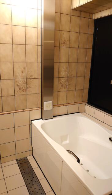 Be-ZONE(立川市/ラブホテル)の写真『Be-Zoneの202号室。浴室の様子です。シャワースペースもバスタブも広めでゆったりしています。これならいろいろ楽しめます！』by マックさん