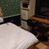 ホテル　シュガー(台東区/ラブホテル)の写真『115号室、TV、冷蔵庫、椅子』by Sparkle