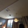 シャトン(新宿区/ラブホテル)の写真『304号室 天井照明は暗い。カーテンを開けて見ました。』by angler