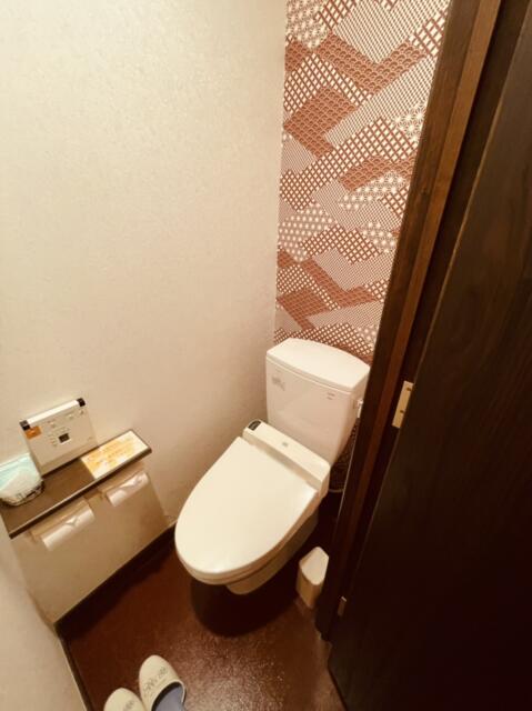 ホテル Ｘ(豊島区/ラブホテル)の写真『401号室のトイレ』by miffy.GTI