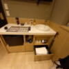 ホテル 小山 (KOYAMA）(新宿区/ラブホテル)の写真『101号室の洗面台 下にバスタオル』by angler