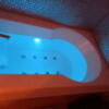 HOTEL ZERO MARUYAMA(渋谷区/ラブホテル)の写真『501号室の浴槽 ブロアバス 照明もレインボーカラー』by angler