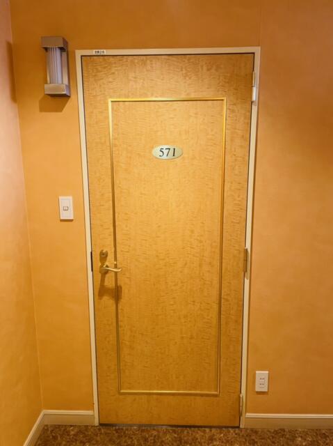 HOTEL STATION インペリアル(台東区/ラブホテル)の写真『571号室ドア』by miffy.GTI