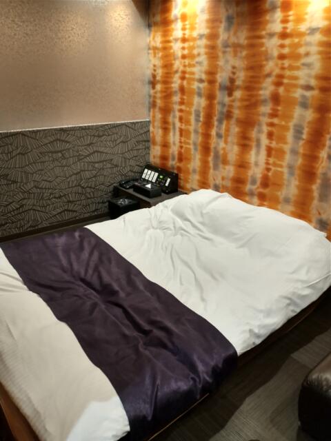HOTEL ENJU 別邸万華(台東区/ラブホテル)の写真『204号室ベッド3』by よしわランド