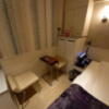 HOTEL ZERO MARUYAMA(渋谷区/ラブホテル)の写真『502号室のテーブルセット』by angler