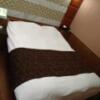 HOTEL P-DOOR（ホテルピードア）(台東区/ラブホテル)の写真『107号室 ベッド』by なめろう