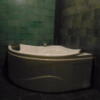 le MOCA（ルモカ）(久留米市/ラブホテル)の写真『le MOCA206号室 浴室、石造りの壁があり、重厚感がある』by 猫饅頭