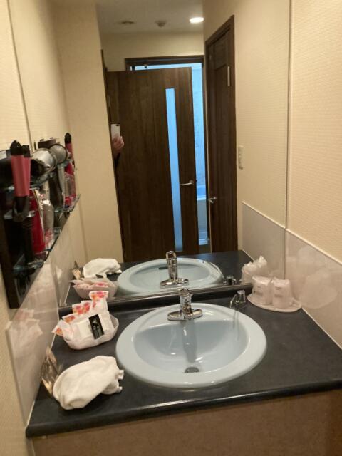 ホテル グランドカーム(大阪市/ラブホテル)の写真『406　洗面』by 輝rin