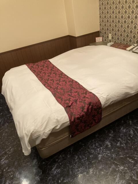 ホテル グランドカーム(大阪市/ラブホテル)の写真『406　ベッド』by 輝rin